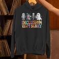 Inclusion Isn't Scary SLP Halloween Sped Teacher Unisex Hoodie, gift for family, gift for coworker
