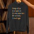 Inclusive Teacher Diversity Inclusion Empathy Teacher Team Unisex Hoodie, gift for family, gift for coworker