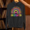 Kindergarten Rainbow Girls Boys Teacher Team Kinder Squad Unisex Hoodie, gift for family, gift for coworker