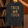 Leopard Trick Or Teach Halloween Teacher Costume Women Unisex Hoodie, gift for family, gift for coworker Leopard Trick Or Teach Halloween Teacher Costume Women Unisex Hoodie, gift for family, gift for coworker