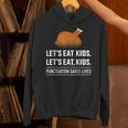 Let's Eat Kids Grammar For Thanksgiving Teacher Unisex Hoodie, gift for family, gift for coworker