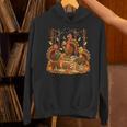 Librarian Turkey Reading Book Fall Thanksgiving Teacher Unisex Hoodie, gift for family, gift for coworker Librarian Turkey Reading Book Fall Thanksgiving Teacher Unisex Hoodie, gift for family, gift for coworker