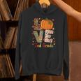 Love 2nd Grade Happy Fall Thanksgiving For 2nd Teacher For Men Women Girls Kids Unisex Hoodie, 2nd Grade Teacher Hoodies, gift for family, gift for coworker