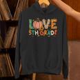 Love 5th Grade Thanksgiving Colorful Fall Leaves Teacher Unisex Hoodie, gift for family, gift for coworker Love 5th Grade Thanksgiving Colorful Fall Leaves Teacher Unisex Hoodie, gift for family, gift for coworker