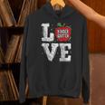 LOVE Kindergarten Teacher Student School Apple Unisex Hoodie, gift for family, gift for coworker LOVE Kindergarten Teacher Student School Apple Unisex Hoodie, gift for family, gift for coworker