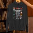 Math Teacher Christmas 12 Days Of Teaching Math Christmas Unisex Hoodie, gift for family, gift for coworker