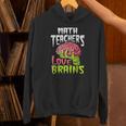 Math Teachers Love Brains Zombie Teacher School Halloween Unisex Hoodie, gift for family, gift for coworker