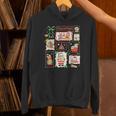 Merry And Bright Christmas Gingerbread Santa Book Teacher Unisex Hoodie, gift for family, gift for coworker Merry And Bright Christmas Gingerbread Santa Book Teacher Unisex Hoodie, gift for family, gift for coworker