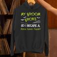 Middle School Teacher Halloween Costume Shirt Lazy Unisex Hoodie, gift for family, gift for coworker Middle School Teacher Halloween Costume Shirt Lazy Unisex Hoodie, gift for family, gift for coworker