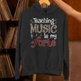 Music Teacher Teaching Music Is My Forte For Music Lovers Unisex Hoodie, gift for family, gift for coworker