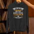 Not Superhero But Middle School Teacher For Men Women Unisex Hoodie, gift for family, gift for coworker