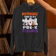 Nothing Scares Me I'm A Pre-K Teacher Halloween Ghosts Unisex Hoodie, gift for family, gift for coworker