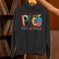P Is For Preschool Tie Dye Back To School Teacher Men Women Girls Kids Unisex Hoodie, gift for family, gift for coworker P Is For Preschool Tie Dye Back To School Teacher Men Women Girls Kids Unisex Hoodie, gift for family, gift for coworker