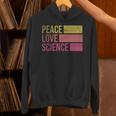 Peace Love Science Lovers Math Chemistry Teacher Unisex Hoodie, Science Teacher Hoodies, gift for family, gift for coworker Peace Love Science Lovers Math Chemistry Teacher Unisex Hoodie, Science Teacher Hoodies, gift for family, gift for coworker
