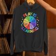 Play Is Learning Teacher Kindergarten For Men Women Kids Unisex Hoodie, gift for family, gift for coworker Play Is Learning Teacher Kindergarten For Men Women Kids Unisex Hoodie, gift for family, gift for coworker