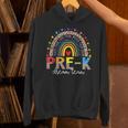 PreK Dream Team Leopard Rainbow Teacher Squad Back To School Unisex Hoodie, gift for family, gift for coworker