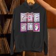 Preppy Spooky Teacher Halloween Ghost Coquette Bow Autumn Unisex Hoodie, gift for family, gift for coworker Preppy Spooky Teacher Halloween Ghost Coquette Bow Autumn Unisex Hoodie, gift for family, gift for coworker