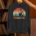 Preschool Panda Back To School Teacher Student Unisex Hoodie, gift for family, gift for coworker