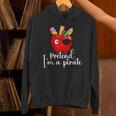 Pretend I'm A Pirate Teacher Apple Talk Like A Pirate Day Men Women Kids Unisex Hoodie, gift for family, gift for coworker