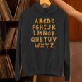 Pumpkin ABC Halloween Alphabet Costume School Teacher Kids Unisex Hoodie, gift for family, gift for coworker Pumpkin ABC Halloween Alphabet Costume School Teacher Kids Unisex Hoodie, gift for family, gift for coworker