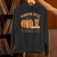 Pumpkin Spice And Teacher Life Halloween Teacher Unisex Hoodie, gift for family, gift for coworker Pumpkin Spice And Teacher Life Halloween Teacher Unisex Hoodie, gift for family, gift for coworker
