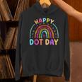 Rainbow Happy Dot Day Shirts Teacher Kids September 15th Unisex Hoodie, gift for family, gift for coworker