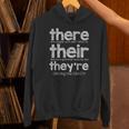 There Their They'Re English Grammar Teacher Humor Unisex Hoodie, English Teacher Hoodies, gift for family, gift for coworker