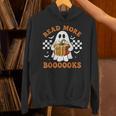 Read More Books Halloween Retro Pumpkin Reading Fall Teacher Unisex Hoodie, gift for family, gift for coworker