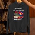 Reading Is My Super Power Superhero Best English Teacher Unisex Hoodie, Super Teacher Hoodies, English Teacher Hoodies, gift for family, gift for coworker