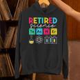 Retired Science Teacher Periodic Table Teacher Life Unisex Hoodie, Science Teacher Hoodies, gift for family, gift for coworker