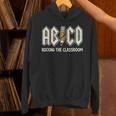 Retro Abcd Teacher Novelty Back To School Teacher Unisex Hoodie, gift for family, gift for coworker Retro Abcd Teacher Novelty Back To School Teacher Unisex Hoodie, gift for family, gift for coworker