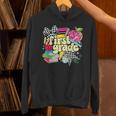 Retro First Grade Teacher Disco Ball Coquette Back To School Unisex Hoodie, First Grade Teacher Hoodies, gift for family, gift for coworker