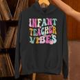 Retro Infant Teacher Vibes Women Daycare Teacher Unisex Hoodie, gift for family, gift for coworker Retro Infant Teacher Vibes Women Daycare Teacher Unisex Hoodie, gift for family, gift for coworker