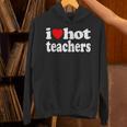 Retro I Love Hot Teachers Vintage I Heart Hot Teacher Men Women Girls Kids Unisex Hoodie, gift for family, gift for coworker