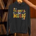 Retro Thankful For Music Floral Music Teacher Thanksgiving Men Women Unisex Hoodie, gift for family, gift for coworker Retro Thankful For Music Floral Music Teacher Thanksgiving Men Women Unisex Hoodie, gift for family, gift for coworker