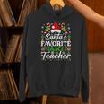 Santa's Favorite Dance Teacher Shirt Christmas Pajama Unisex Hoodie, gift for family, gift for coworker Santa's Favorite Dance Teacher Shirt Christmas Pajama Unisex Hoodie, gift for family, gift for coworker