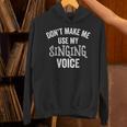 Singing Voice Singer Choir Chorus Music Teacher For Men Women Girls Kids Unisex Hoodie, gift for family, gift for coworker