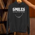 Smile Smiles Change The World Teacher T-Shirt Happy T-Shirt Unisex Hoodie, gift for family, gift for coworker