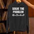 Solve The Problem 67 Teacher Unisex Hoodie, gift for family, gift for coworker Solve The Problem 67 Teacher Unisex Hoodie, gift for family, gift for coworker