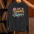 Spanish Teacher Maestra Dimelo En Espanol Por Favor Unisex Hoodie, gift for family, gift for coworker