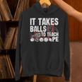 It Takes Balls To Teach Pe Teacher Chaos Coordinator US Flag Unisex Hoodie, Pe Teacher Hoodies, gift for family, gift for coworker It Takes Balls To Teach Pe Teacher Chaos Coordinator US Flag Unisex Hoodie, Pe Teacher Hoodies, gift for family, gift for coworker