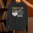 Teacher Aide Appreciation Cute Heart Tee For Women Unisex Hoodie, gift for family, gift for coworker
