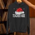 Teacher Aide Christmas Women Family Matching Group Xmas Unisex Hoodie, gift for family, gift for coworker