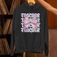 Teacher Bow Pencil Flowers Teacher Back To School Unisex Hoodie, gift for family, gift for coworker Teacher Bow Pencil Flowers Teacher Back To School Unisex Hoodie, gift for family, gift for coworker