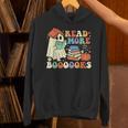 Teacher Halloween Cute Booooks Ghost Read More Books Unisex Hoodie, gift for family, gift for coworker