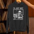 Teacher Halloween Shirt I'Ll Just Wait Until It's Quiet Unisex Hoodie, gift for family, gift for coworker Teacher Halloween Shirt I'Ll Just Wait Until It's Quiet Unisex Hoodie, gift for family, gift for coworker