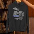 This Teacher Loves Her Police Officer Wife Saying Unisex Hoodie, gift for family, gift for coworker
