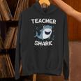 Teacher Shark Teaching Back To School Kindergarten Unisex Hoodie, gift for family, gift for coworker