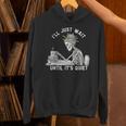 Teacher Skeleton Messy Bun I'Ll Just Wait Until Its Quiet Unisex Hoodie, gift for family, gift for coworker Teacher Skeleton Messy Bun I'Ll Just Wait Until Its Quiet Unisex Hoodie, gift for family, gift for coworker