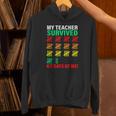 My Teacher Survived 67 Days Of Me School Kids Costume Unisex Hoodie, gift for family, gift for coworker My Teacher Survived 67 Days Of Me School Kids Costume Unisex Hoodie, gift for family, gift for coworker